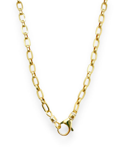 Gold Filled Rectangle Chain