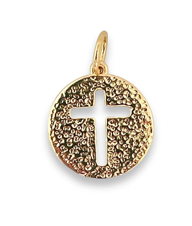 Cross Coin Pendant