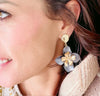 Sydney Flower Earrings - 2 color choices