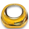 Bubble Acrylic Clutch - Gold