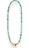 Peruvian Turquoise Beaded Necklace