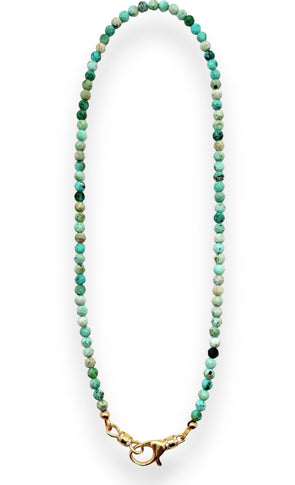 Peruvian Turquoise Beaded Necklace