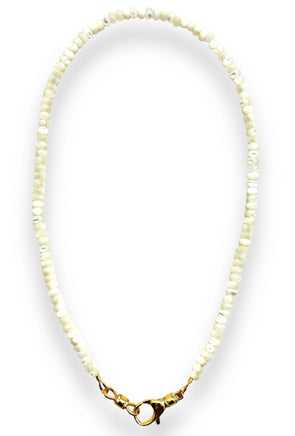 Mother of Pearl Beaded Necklace