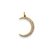 Crescent Pave Moon