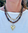 Gold Hematite Necklace