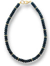 Navy Jade Necklace