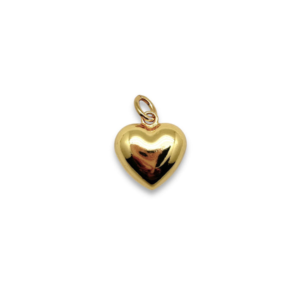 Small Puffy Heart Charm