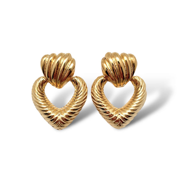 Heart Knocker Earrings