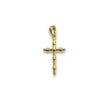 Bamboo Cross Charm