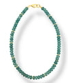 Smoky Green Jade Necklace