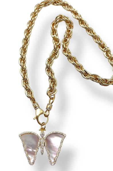 Chunky Rope Chain Necklace