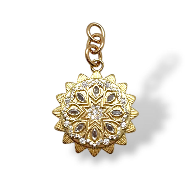 Radiant Sunburst Pendant