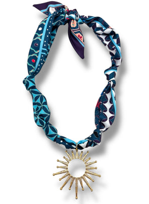 Solar Scarf Necklace