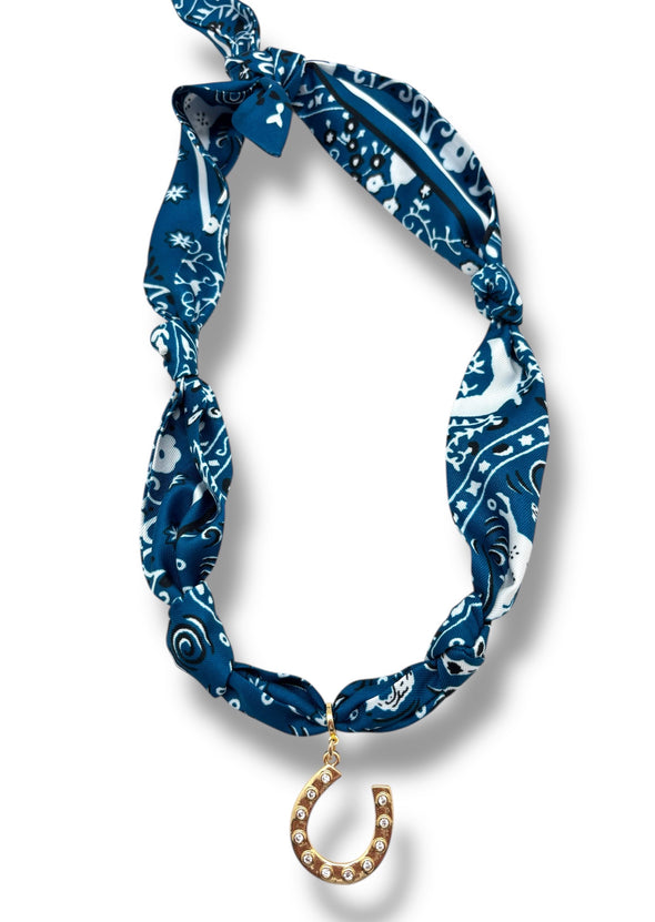Game Day Lucky Horseshoe Necklace