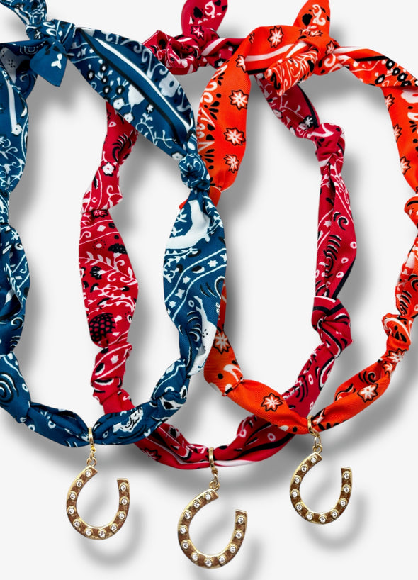 Game Day Lucky Horseshoe Necklace