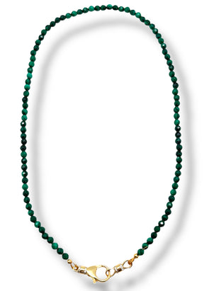 Malachite Beaded Necklace