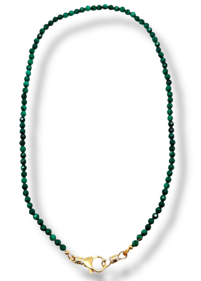Malachite Beaded Necklace