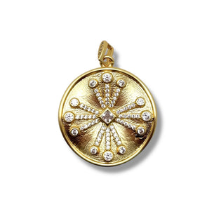 Sunburst Medallion Pendant