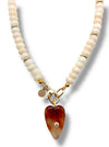 Carnelian Heart Pendant