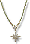 Pave North Star Pendant