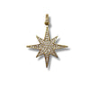 Pave North Star Pendant