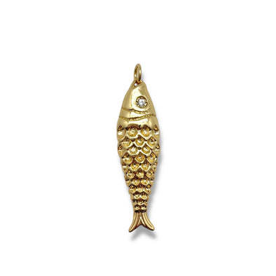 Golden Fish Pendant