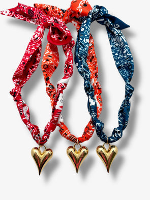 Game Day Scarf Necklace