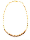 Gold Filled Ball Layering Necklace