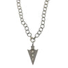 Polki Arrowhead Diamond Pendant